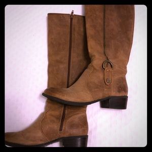 Brown Leather Boots